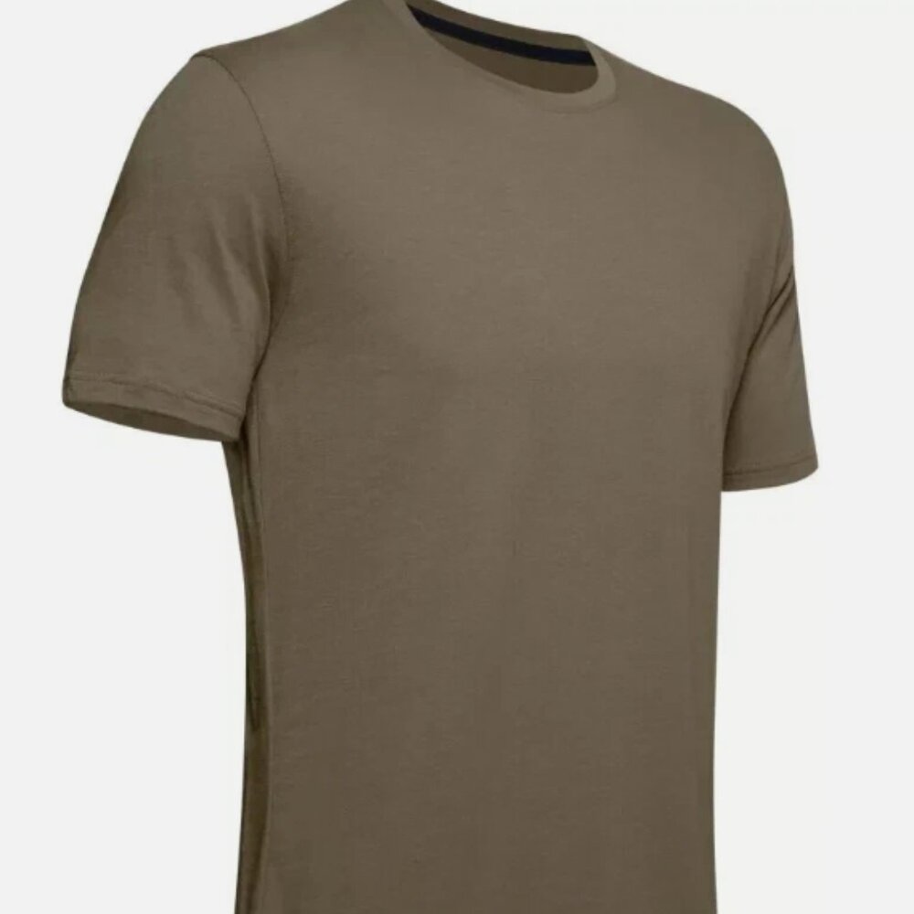 Under Armour Men's Tactical T shirt 4XL Loose fit Short Sleeve Federal Tan NWT